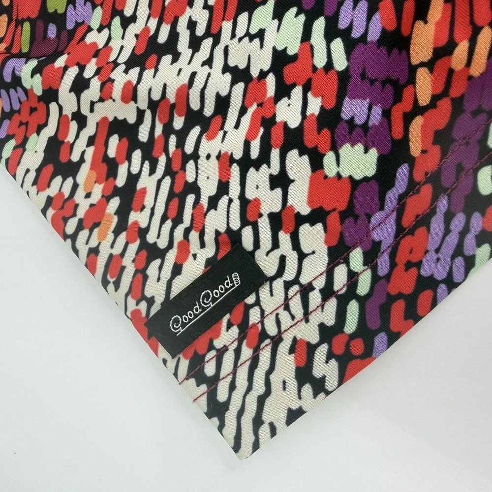 Good Good Golf Polo Men XL Multicolor Abstract Performance Stretch‎ Shirt